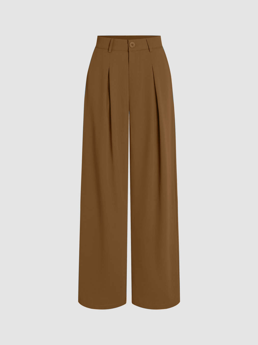 Pantalon large plissé